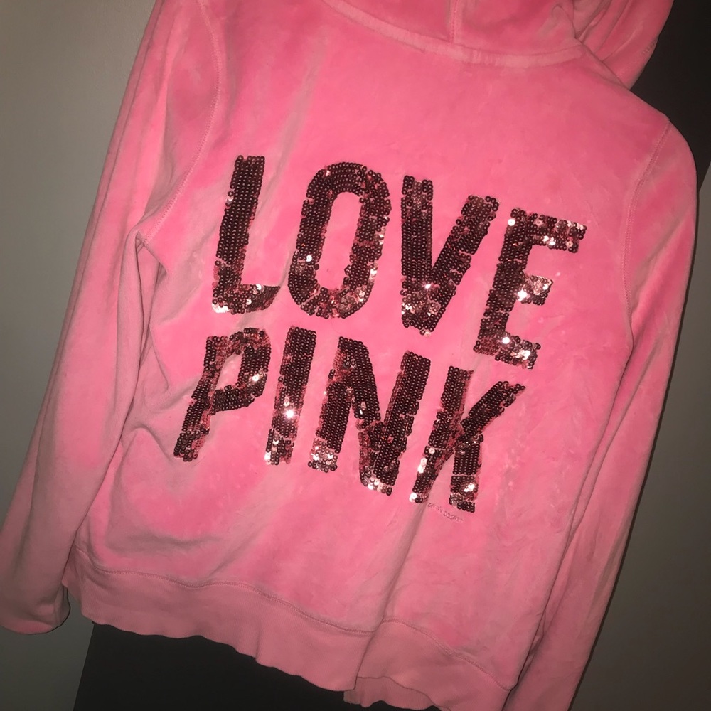 Victoria’s Secret Velour ZIP Up